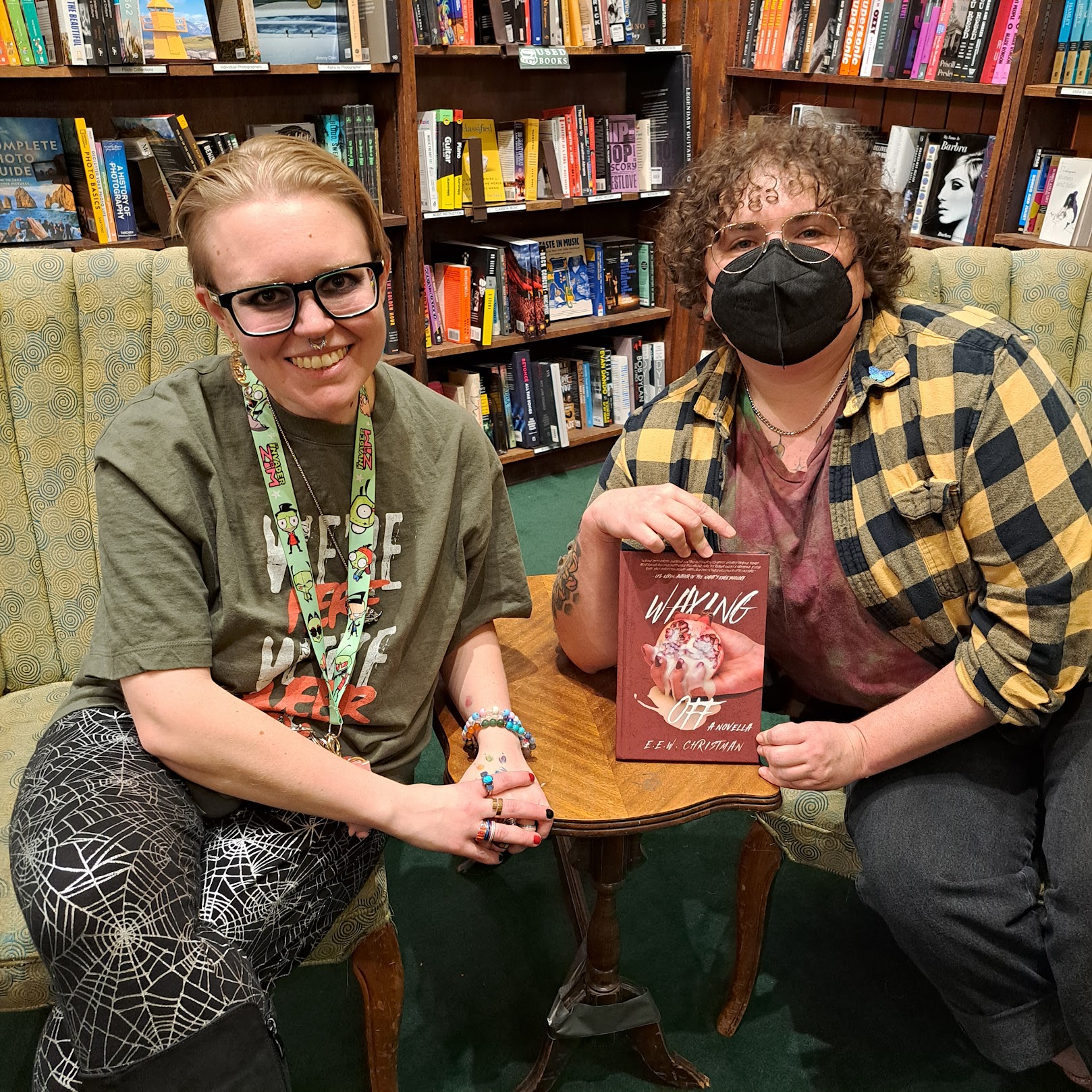 “Waxing Off” by E.E.W. Christman Event Highlights