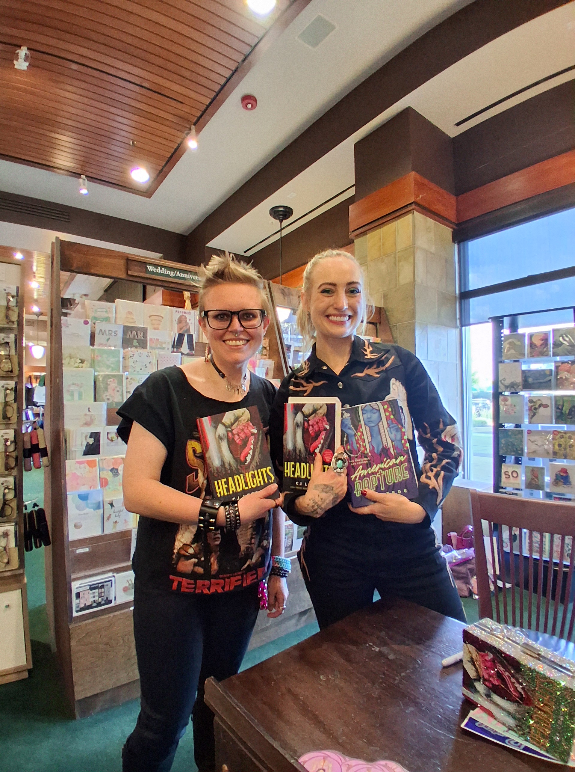 CJ Leede Author Event for “Headlights